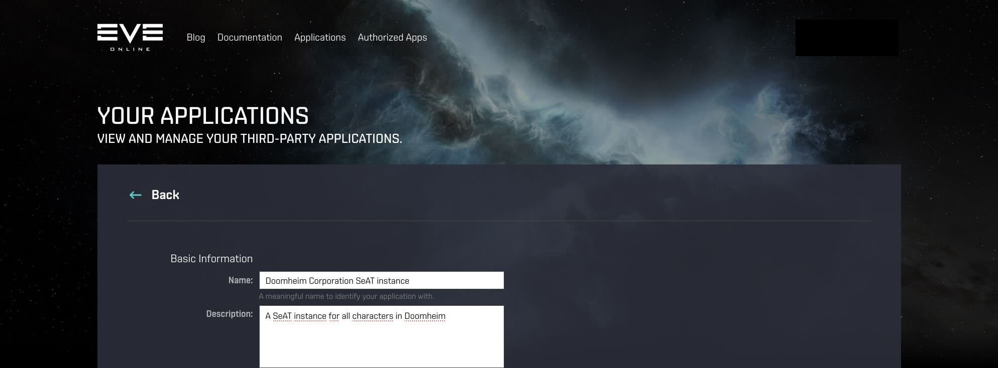 new sso application